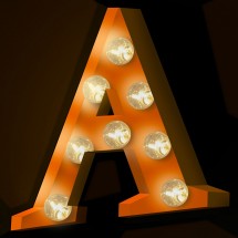 Lettere luminose